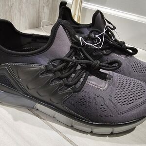 RBX Men's Gray Lightweight Athletic Lace-Up Sneakers Size 9